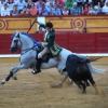 Imágenes de la primera tarde de feria taurina en Badajoz