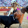 Imágenes de la corrida de El Juli, Manzanares y Ferrera en Badajoz