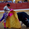 Imágenes de la corrida de El Juli, Manzanares y Ferrera en Badajoz