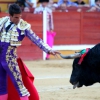Imágenes de la corrida de El Juli, Manzanares y Ferrera en Badajoz
