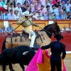 Imágenes de la corrida de El Juli, Manzanares y Ferrera en Badajoz