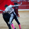 Imágenes de la corrida de El Juli, Manzanares y Ferrera en Badajoz