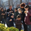 Miles de pacenses se toman el roscón de reyes en Badajoz