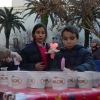Miles de pacenses se toman el roscón de reyes en Badajoz