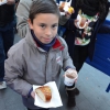 Miles de pacenses se toman el roscón de reyes en Badajoz