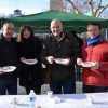 Los pacenses desayunan en San Francisco