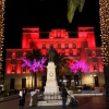 Encendido del alumbrado navideño en Badajoz