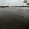 Crecida del río Guadiana a su paso por Badajoz