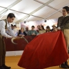 Exhibición de Toreo de Salón en la feria del Toro de Olivenza