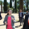 La Ministra, Ana Pastor, visita la Alcazaba de Badajoz