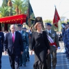 Imágenes de la Reina en el Día Nacional de la Guardia Civil celebrado en Badajoz