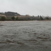 Crecida del río Guadiana a su paso por Badajoz