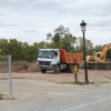 Comienzan los movimientos de tierra para el nuevo parking de El Campillo