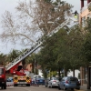 Ciclogénesis explosiva Gong a su paso por Badajoz