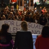 Imágenes de la manifestación contra la violencia de género en Badajoz