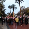 Manifestación en Badajoz en contra de los recortes de Rajoy