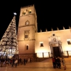 Encendido del alumbrado navideño en Badajoz