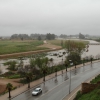 Crecida del río Guadiana a su paso por Badajoz