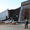 Derrumbe de Puerta Trinidad en Badajoz