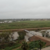 Crecida del río Guadiana a su paso por Badajoz