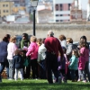 Mayores y niños buscan el tesoro perdido en la Alcazaba