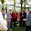 La Ministra, Ana Pastor, visita la Alcazaba de Badajoz