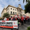 Unos 2.000 manifestantes recorren las calles de Badajoz el día del trabajador