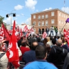 Unos 2.000 manifestantes recorren las calles de Badajoz el día del trabajador