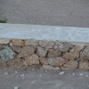Numerosos actos vandálicos en la parte restaurada de la Alcazaba de Badajoz