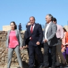 La Ministra, Ana Pastor, visita la Alcazaba de Badajoz