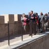 La Ministra, Ana Pastor, visita la Alcazaba de Badajoz