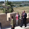 La Ministra, Ana Pastor, visita la Alcazaba de Badajoz