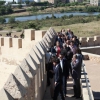 La Ministra, Ana Pastor, visita la Alcazaba de Badajoz