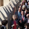 La Ministra, Ana Pastor, visita la Alcazaba de Badajoz