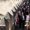 La Ministra, Ana Pastor, visita la Alcazaba de Badajoz