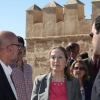 La Ministra, Ana Pastor, visita la Alcazaba de Badajoz