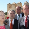 La Ministra, Ana Pastor, visita la Alcazaba de Badajoz