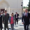 La Ministra, Ana Pastor, visita la Alcazaba de Badajoz