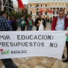 Imágenes de la manifestación de Badajoz contra la Ley Wert