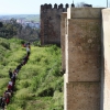 Mayores y niños buscan el tesoro perdido en la Alcazaba