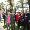 La Ministra, Ana Pastor, visita la Alcazaba de Badajoz