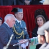 Imágenes de la Reina en el Día Nacional de la Guardia Civil celebrado en Badajoz