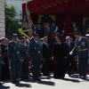 Imágenes de la Reina en el Día Nacional de la Guardia Civil celebrado en Badajoz