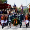 Imágenes del desfile en Badajoz con motivo del Día de la Guardia Civil