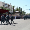 Imágenes del desfile en Badajoz con motivo del Día de la Guardia Civil