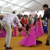 Exhibición de Toreo de Salón en la feria del Toro de Olivenza