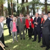 La Ministra, Ana Pastor, visita la Alcazaba de Badajoz