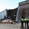 Derrumbe de Puerta Trinidad en Badajoz