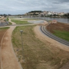 Estado de las obras en las Márgenes del Río Guadiana en Badajoz