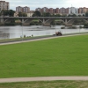 Estado de las obras en las Márgenes del Río Guadiana en Badajoz